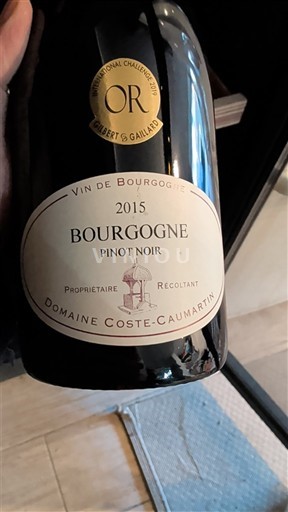 Burgundija Domaine Coste-Caumartin 2015