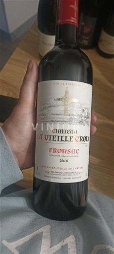 Bordeaux Fronsac Château La vieille Croix 2016