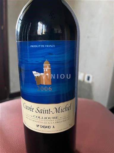 Roussillon Collioure Cuvée Saint-Michel 2006