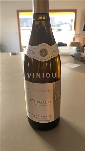 Burgundy Meursault G. Berrangé 2010