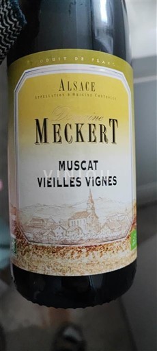 Alsazia Meckert Muscat Vieilles Vignes 2023