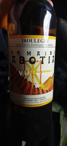 Tây Nam Irouléguy Domaine Abotia Không niên vụ