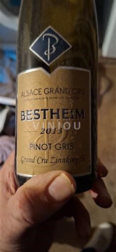 Alsace Alsace Grand Cru Grand Cru Bestheim Grand Cru Zinnkoepflé 2013