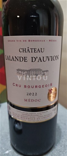 Bordeaux Médoc Château Lalande d'Avion 2022