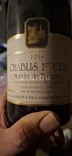 Borgoña Chablis Premier Cru Premier Cru Jean Collet & Fils Montée de Tonnerre 2016
