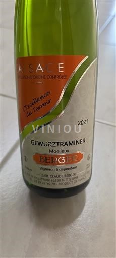 Alsácia Claude Berger 2021