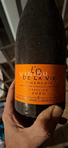 Langvedok Minervois Domaine Anne Gros & Jean-Paul Tollot L'O de la Vie 2020