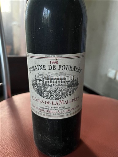 Languedoc Unspecified Domaine Fournéry 1998