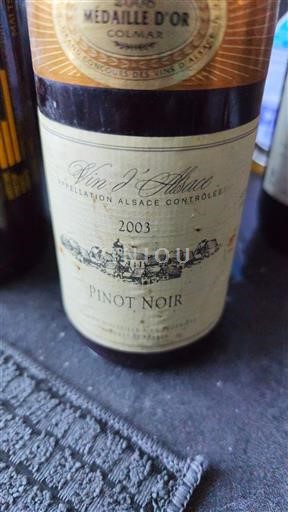Alsace Vin d'Alsace 2003