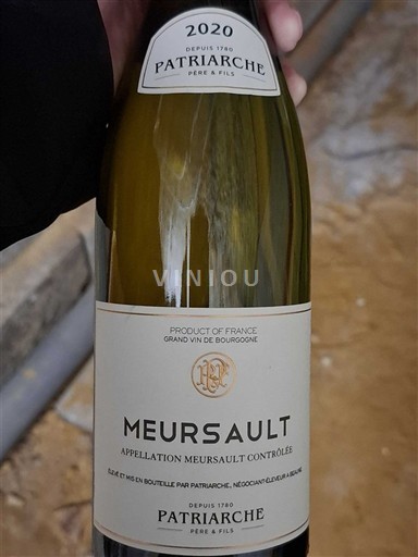 Burgundy Meursault Patriarche Père et Fils 2020