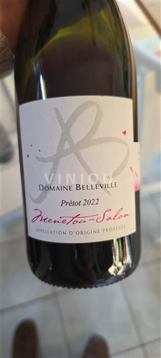 Thung lũng sông Loire Menetou-salon Domaine Belleville Prétot 2022