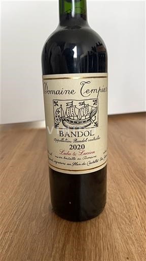Provence Bandol Domaine Tempier Lulu et Lucien 2020