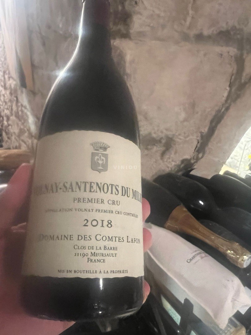 Bourgogne Volnay Premier Cru Domaine S Comtes Lafon Volnay-Santenots du Milieu 2018