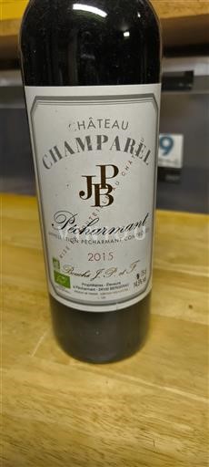 Tây Nam Pécharmant Château Champarl 2015
