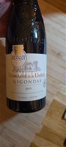 Rhônevallei Gigondas Domaine La Daydse 2019