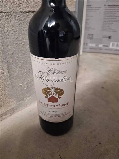 Bordeaux Saint-Estèphe Château Sémandine 2009