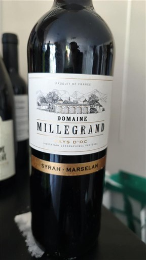 Linguadoca e Rossiglione Paese d'Oc Domaine Millegrand Syrah - Marselan Senza annata
