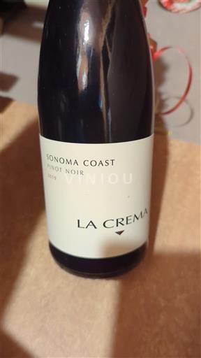 Vùng trồng nho được cấp phép California Bờ biển Sonoma La Crema 2019