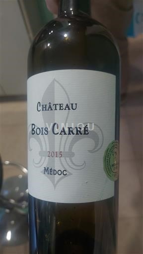 Bordeaux Médoc Château Bois Carré 2015