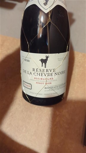 Burgundija Boisseaux-Estivant Réserve de la Chèvre Noire 2019