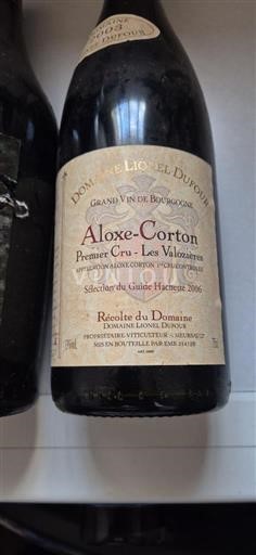 Bourgogne Aloxe-Corton Premier Cru Domaine Lionel Dufour Premier Cru - Les Valozières 2003