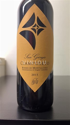 Toscana Rosso di Montalcino San Giorgio Ciampoleto 2015