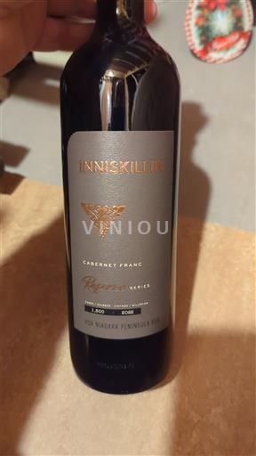 Ontario Penisola del Niagara Inniskillin Reserve Series Cabernet Franc 2018