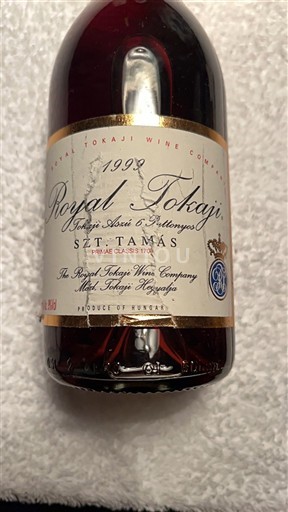 Tokaj Không được chỉ định Royal Tokaji Szt. Tamás 1993
