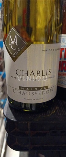 Burgundija Chablis Maison Chausseron 2018