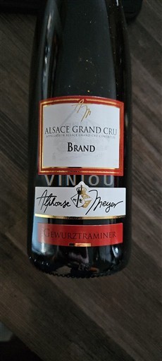 Elzas Gewurztraminer Grand Cru Alphonse Meyer Brand 2022