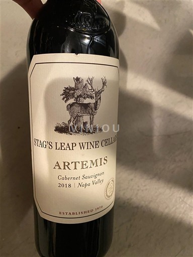 California AVAs Napa Valley Stag's Leap Wine Cellars Artemis 2018