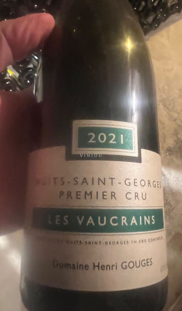 Borgoña Nuits-Saint-Georges Premier Cru Domaine Henri Gouges Les Vaucrains 2021
