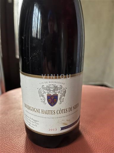 Borgoña No especificado CAVE DES HAUTES COTES 2013