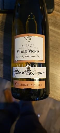 Elzas Gewurztraminer Alphonse Meyer Les Charmilles Vieilles Vignes 2023