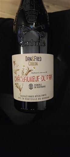 Valle del Ródano Châteauneuf-du-Pape. Dan & Fred Coulon 2023