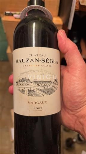Bordeaux Margaux Grand Cru Château Rauzan-Ségla 2007