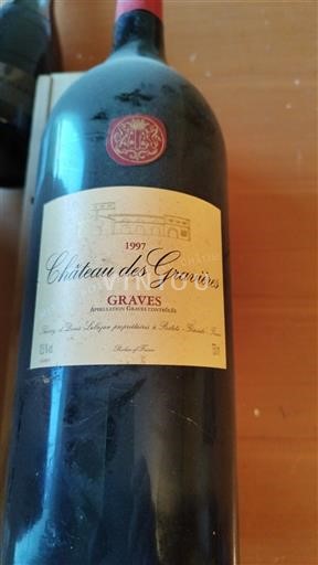 Bordéus Graves Château S Gravières 1997