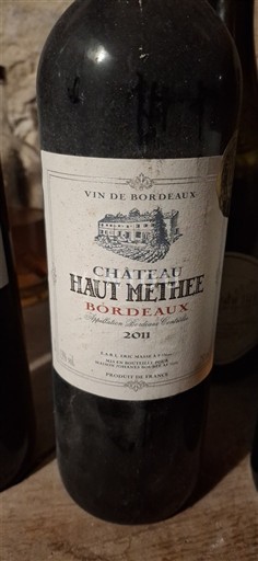 Bordeaux Château Haut Méthée 2011