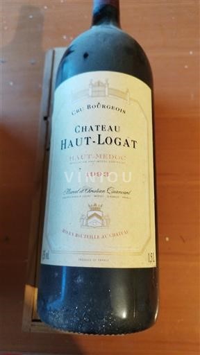 Bordéus Haut-Médoc Château Haut-Logat 1993