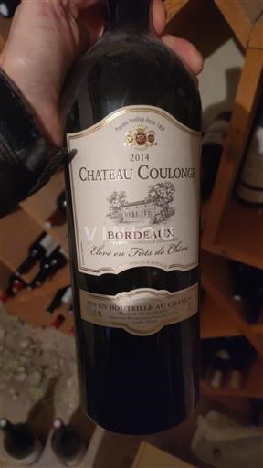 Burdeos Bordeaux Château Coulonges 2014