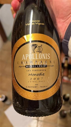 Champagne Sâm-panh Apollonis Michel Loriot Monodie - Les Virtuoses 2007