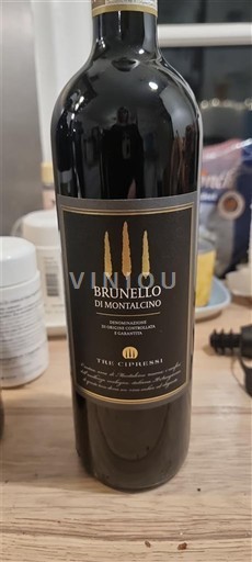 Toscana Brunello di Montalcino Tre Cipressi 2020