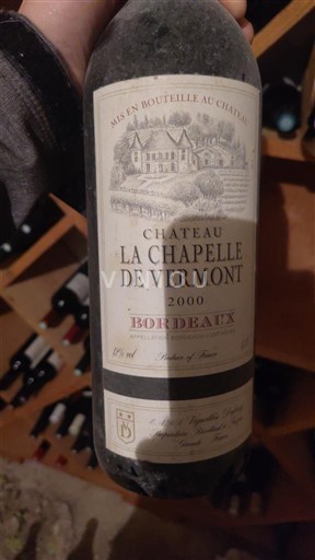 Burdeos Bordeaux Château La Chapelle de Vermont 2000