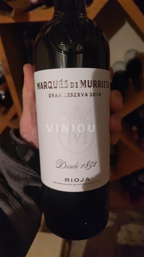 La Rioja Rioja Marqués de Murrieta Gran Reserva 2016