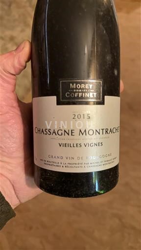 Borgoña Chassagne-Montrachet Morey Coffinet Vieilles Vignes 2015