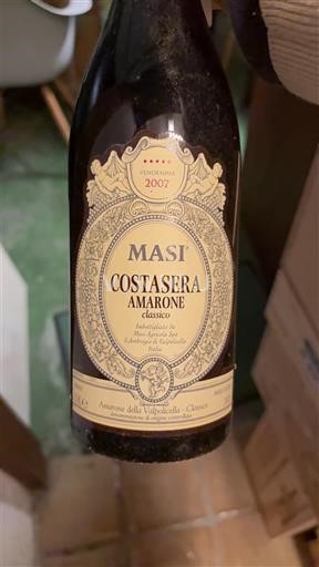 Vénétie Valpolicella Masi Costasera Amarone 2007