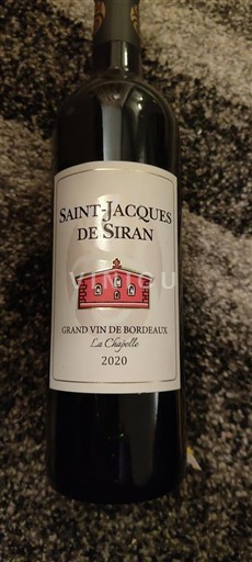 Burdeos Bordeaux Saint-Jacques de Siran La Chapelle 2020