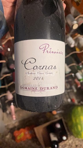 Rhône Valley Cornas Domaine Rand Prémices 2014
