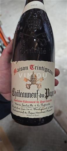 Valle del Ródano Châteauneuf-du-Pape. Maison Trintignant 2012