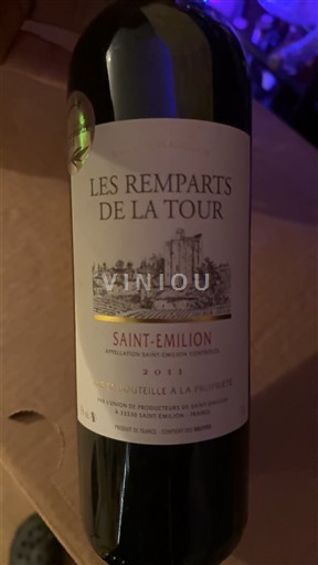 Bordeaux Saint-Émilion Les Remparts de la Tour 2011